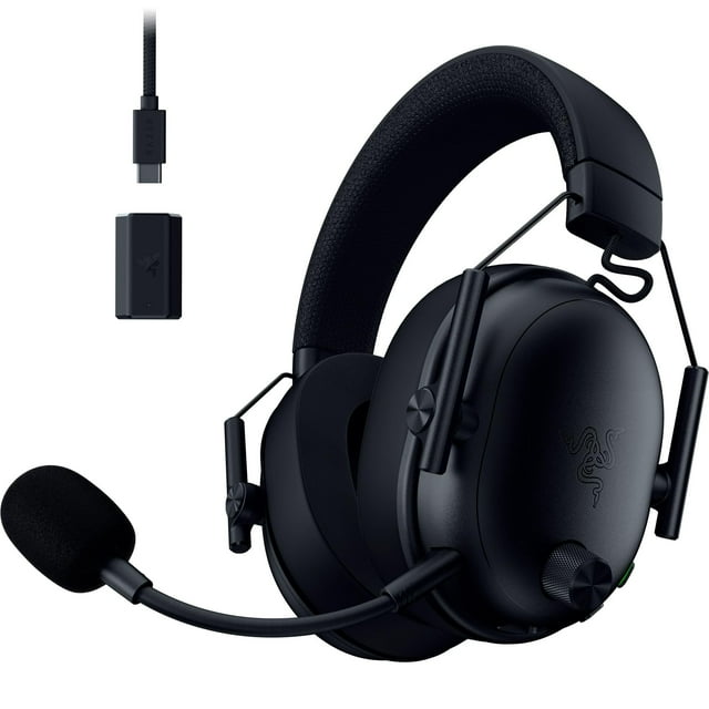 Headset Gamer Inalámbrico Razer BlackShark V3 para PC - Negro