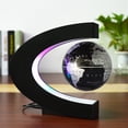 thumbnail image 1 of Globo terráqueo flotante con luces LED de colores en forma de C y campo magnético Levita, 1 of 5