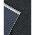 thumbnail image 4 of Absolve Anthracite Striped Polyester Area Rugs for Living Room Jacquard Textured Modern Rugs Soft Geometric Rug for Bedroom Mid Century Washable Rug Non-Slip Bohemian Perfect for Dining Room Office, 4 of 6