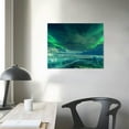 thumbnail image 4 of Nawypu Wall Art Aurora scenery Painting Snow Mountain Landscape Paintings on Canvas Ready to Hang for Home Decorations Office Wall Decor,Wall Art For Living Room, 4 of 6