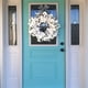 thumbnail image 5 of Corona de flores de Dogwood de 11,8 pulgadas para puerta delantera, primavera de verano durante todo el año para decoración de puertas o ventanas de Sunnimix coronas de puerta de casa, 5 of 8