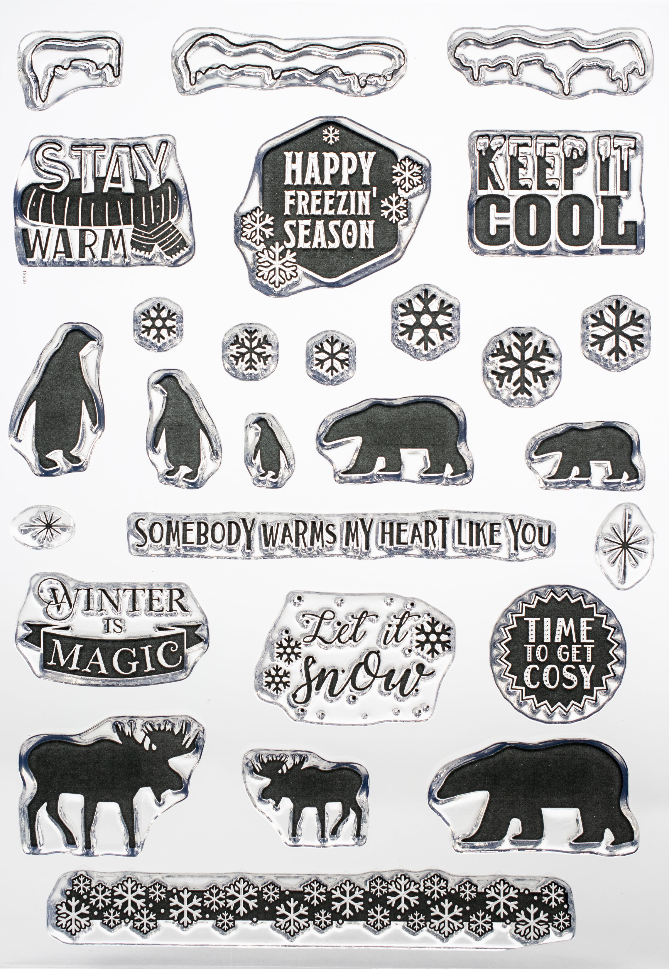 Find It Trading Amy Design Clear Stamps-Keep It Cool