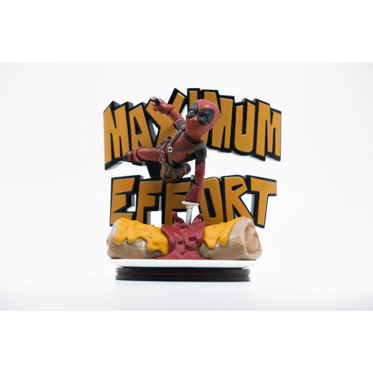 Marvel's Deadpool Maximum Effort- QMx 4.75 inch Q-Fig Diorama 