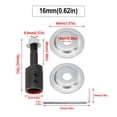 thumbnail image 1 of 1 Set Spindle Adapter for Grinding Polishing 16mm Shaft Motor Bench Grinder, 1 of 10