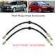 thumbnail image 3 of Riwesomey 1 par de mangueras de freno de coche 34321165587, tubo automotriz, reemplazo profesional Manual, accesorio de fijación para reparación de Vehículos, repuestos y accesorios Mis Riwesomey VI017369-00B, 3 of 6