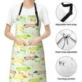 thumbnail image 6 of Uemuo Dachshund Dog Puppy Pattern Waterproof Apron Adjustable Dishwasher Apron- Apron for Women Men Heavy Duty Work Apron for Dishwashing Chemical Lab, 6 of 9
