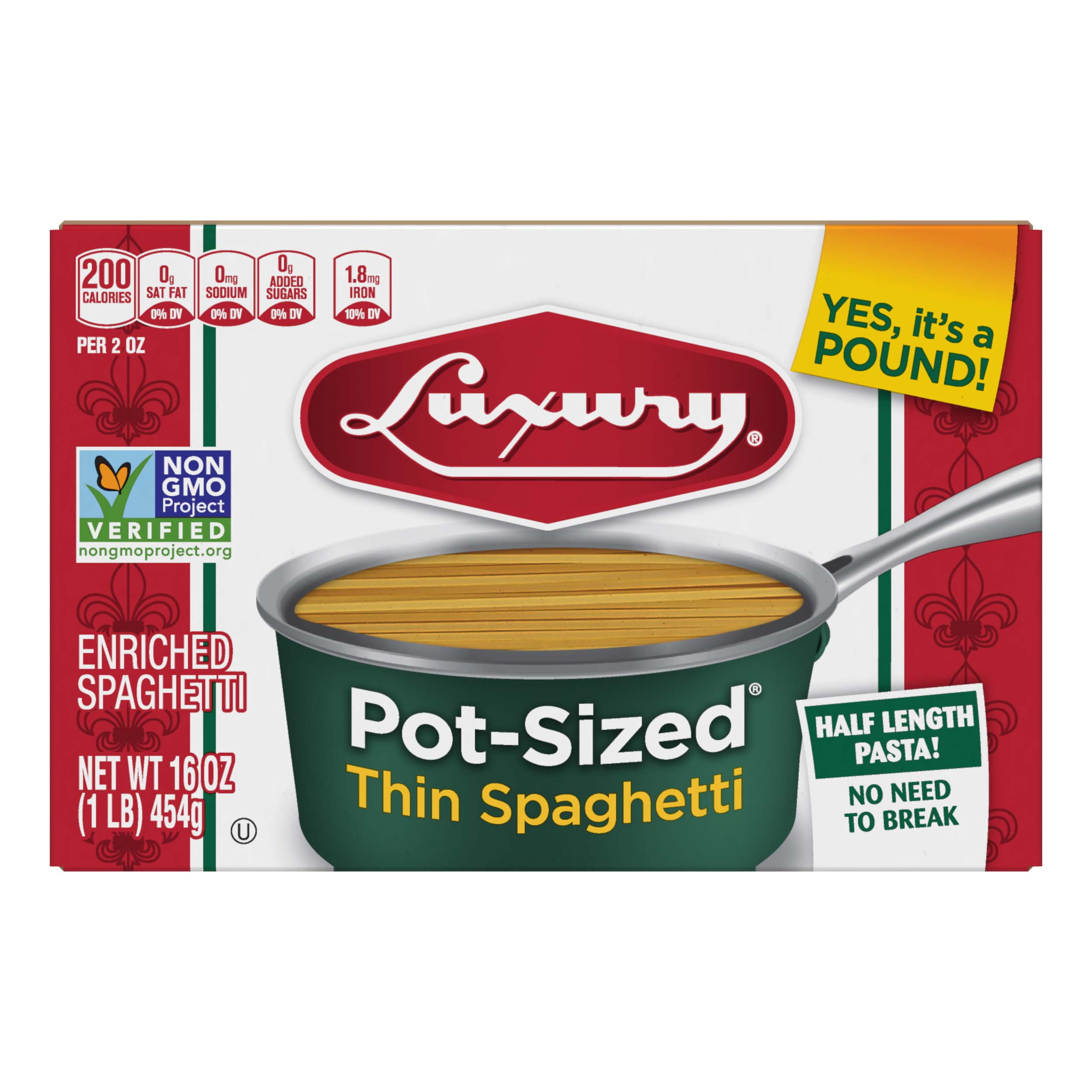 Luxury 16 oz Thin Spaghetti