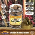 thumbnail image 6 of Rani Black Cardamom Pods (Kali Elachi) Whole Indian Spice 1.75oz (50g) PET Jar Natural | Vegan | Gluten Friendly | NON-GMO | Kosher | Indian Origin ~ Smokey | Tsaoko | Cao Guo | Bach Dan Khau | Badi, 6 of 12