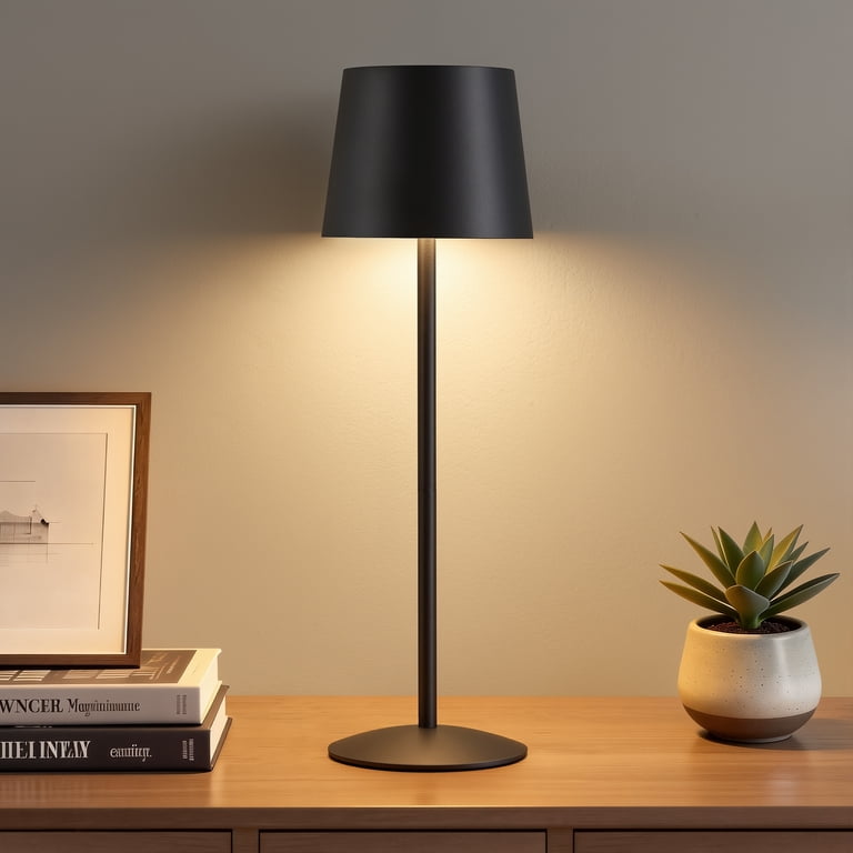 NATYSWAN Modern LED Desk Lamps 2-Pack, Rechargeable photo 3