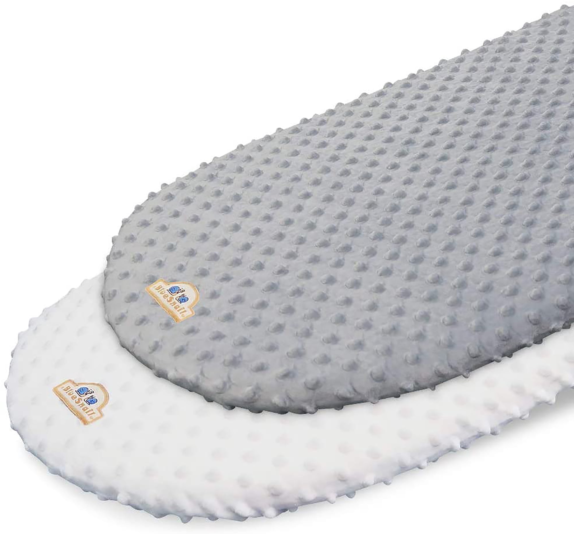 BlueSnail Newborn Bamboo Cover 2pk (White+Gray)