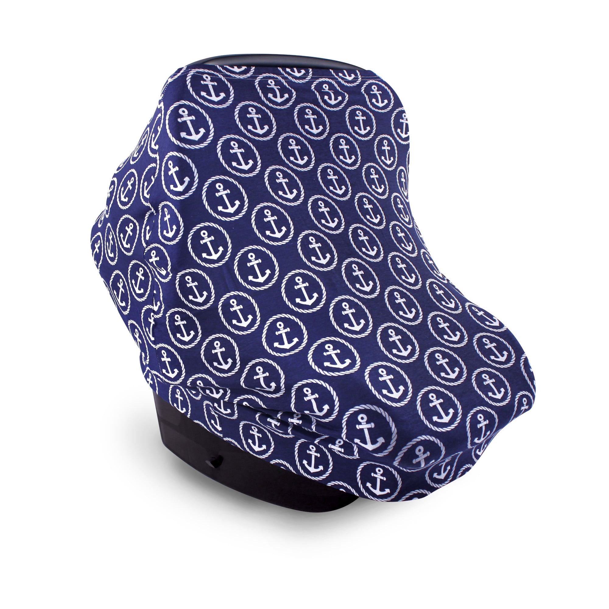 Hudson Baby Multiuse Car Seat Canopy, Anchors, One Size