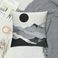 thumbnail image 2 of Nawypu  Abstract Boho Black Sun Mountain Sunrise Sunshine Decorative Throw Pillow Covers,Boho Pillow Cases Cushion for Bohemian Home Bedroom Girls Room,Boho Gifts for Women Girls, 2 of 5