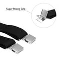 thumbnail image 2 of Buyless Fashion 2 Pack Suspenders for Men - 48" Elastic Adjustable Straps 1 1/4" - X Back - 5114-2-Black, 2 of 7