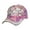 J, variant on Letter Decor Baseball Cap Breathable Sparkling Sequins Design Sun Peaked Hat for Camping