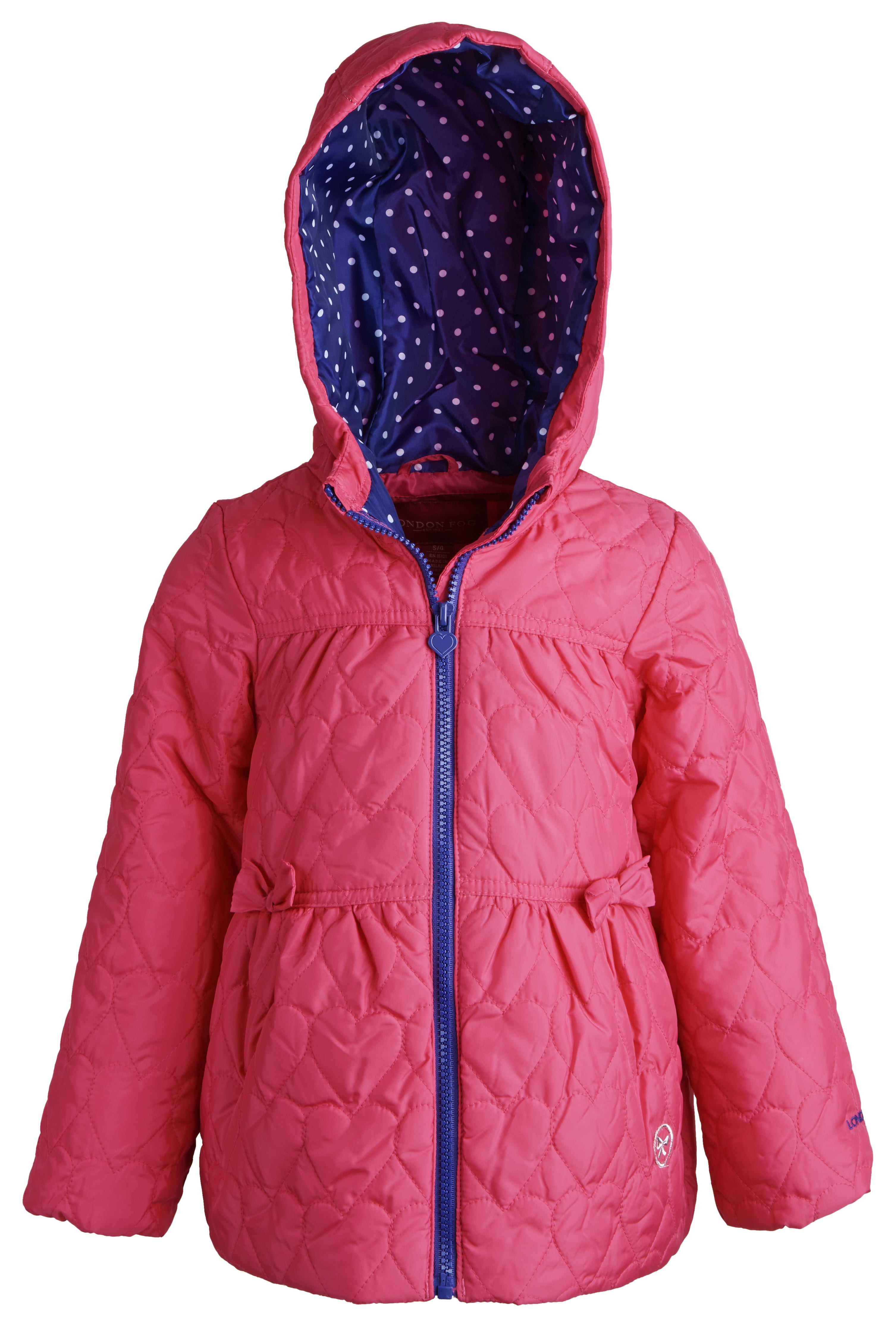 baby girl fleece lined jacket