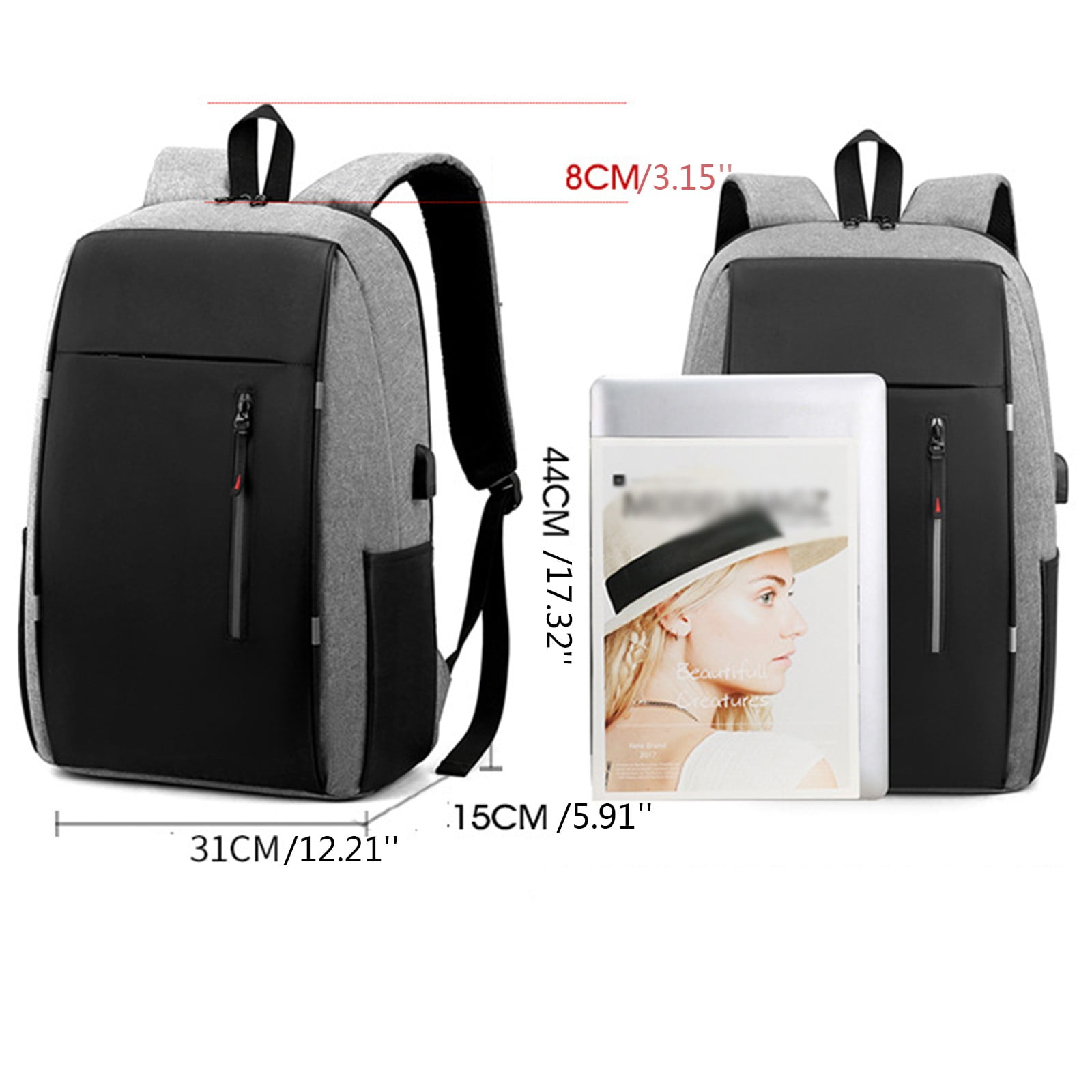 HSMQHJWE Womens Laptop Backpack High School Backpacks Men And