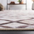 thumbnail image 5 of SAFAVIEH Faux Hide Cybill Diamond Area Rug, Beige/Brown, 5' x 8', 5 of 12