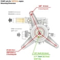 thumbnail image 2 of iMeshbean Vertical Pressure Washer Pump 2400PSI - 2700PSI, 7/8" Shaft, 2.4 GPM, Replacement Pump for Power Washer Compatible with 308653045, 308653093, 308653052, 308653078, 2 of 9