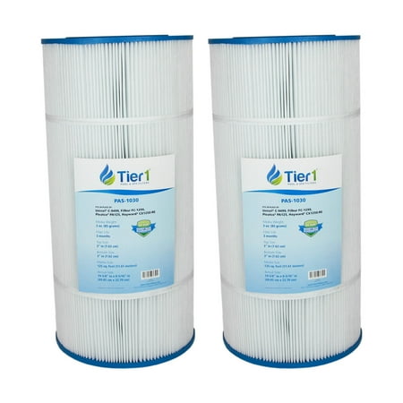 Hayward Asl Filter - Tier1 Hayward CX1250RE, ASL Full-Flo C1250 C1500, Filbur FC-1299, Pleatco PA125, Unicel C-9499 Comparable Replacement Filter Cartridge (2-Pack)