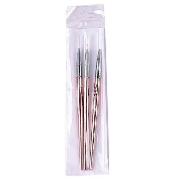 Nail Art Tools French Manicure Pen Unique And Practical For Nail Art Lovers Women 3Pcs
