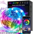 thumbnail image 1 of Jinsinto LED Light for Bedroom 5 Meters, Music Sync Color Changing LED Light Strip with Remote Control and App Control Light Strip, LED Light for Home Party Decoration, 1 of 5