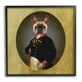 thumbnail image 5 of Stupell Industries Military French Bulldog Funny Conquistador Dog Fashion,24 x 24, Design by Amanda Greenwood, 5 of 5