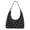 Crescent Black, variant on NCY Studded Hobo Bags for Women Soft Vegan Leather Studded Shoulder Handbag Slouchy Tote Purses