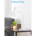 thumbnail image 5 of Aesthetic Metal Table Lamp, E26 Base, Max 60W, Goose Neck Table Task Light, 5 of 7
