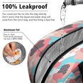 thumbnail image 5 of Insulated Lunch Bag for Women, Floral Print Oxford Fabric Lunch Box, Leakproof Thermal Cooler Tote for Work, School & Picnic, Camo, Camouflage Print, 5 of 5