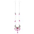 thumbnail image 3 of de cadena para la frente de , s para el cabello, borla de cristal para el cabello Rosa Colco Joyas para la frente para mujer, 3 of 7