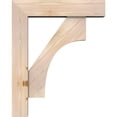 thumbnail image 3 of Ekena Millwork 7 1/2"W x 32"D x 40"H Westlake Block Smooth Bracket w/ Offset Brace, Douglas Fir, 3 of 25