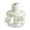 White, variant on Electric Grape Peeler Machine 50W Brushless Motor, Detachable ABS+PP Parts for Home & Camping Fruit Skin Removal