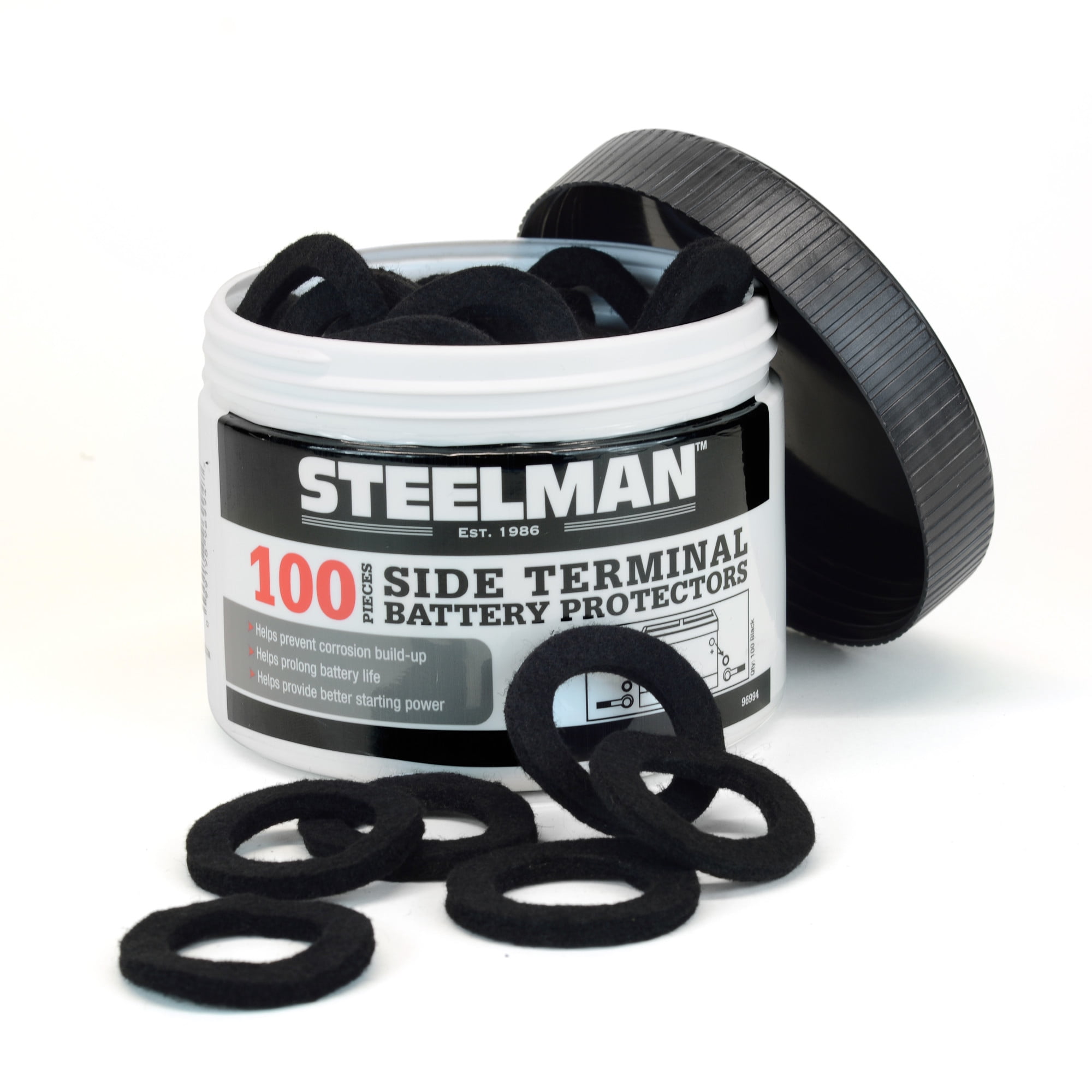 STEELMAN 96994 Terminal Protectors for Side Post Batteries, 100Pack