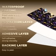 thumbnail image 5 of Magic Peel and Stick Wallpaper Enchanting Design Crescent Moons Mushrooms Sparkling Wall Mural 17.7in x 9.8ft Self Adhesive Removable Wall Paper Renter Friendly Wallpaper for Kids Bedroom Living Room, 5 of 8