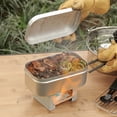thumbnail image 2 of Boîte à Lunch Portable en Alliage d'Aluminium Boîte à Lunch pour Enfants Conteneur Alimentaire Randonnée Pique-Nique Lavable Réutilisable Organisateur avec Poignée Pliante, 2 of 7