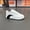 White, variant on NewChunky Platform Hook-and-Loop Shoes Casual Trendy Dress Sneakers for Men Black White
