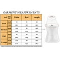thumbnail image 5 of Women's Dressy Party Sequin Embellished Faux White Pearl Lace Collar Halter Top, 5 of 5