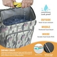 thumbnail image 2 of Tribal Cooler Backpack - 20L Insulated Leakproof Bag, Rustic Home Decor Design for Camping, 2 of 6