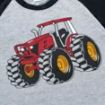 thumbnail image 4 of HCNTES Toddler Baby Boy Summer Clothes Set Cute Truck Print Short Sleeve T-Shirt and Shorts Set Toddler Boy Pajamas Summer Pjs for Boys Size 2-8Y, 4 of 6