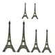 thumbnail image 5 of TABLETREANDS 6Ud Adorno Torre Eiffel Metal Oscuro Para Decorar Hogar, Oficina Y Cafeterías, 5 of 8