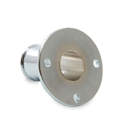 

WHITECAP Top Mount Flag Pole Socket - CP/Brass1 TubeI.D.