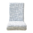 thumbnail image 2 of Funda de silla de oficina de tela elástica para todas las estaciones con protección resistente a manchas para hogar y restaurante, poliéster lavable, gris, café, azul, verde., 2 of 7