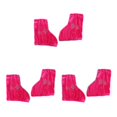 thumbnail image 3 of Thinsony Housses de Protection pour Patins à Glace en Velours Doux Rose Rouge m 3Set, 3 of 6