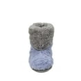 thumbnail image 3 of Dearfoams Women's Beth Faux Fur Fold Down Fuzzy Bootie House Slipper Boot, 3 of 6
