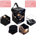 thumbnail image 2 of Bird Foldable Car Trash Can with Lid, Leak-proof Hanging Storage Bag - Car Garbage Can, Trash Can for Car, Car Trash Bin, 2 of 6