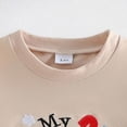 thumbnail image 4 of Gubotare Boys T Shirts Toddler Boys Henley Shirts Kids Short Sleeve Button Tops Loose Fit Summer Basic Plain Tee 2T 3T (Khaki,2-3 Years), 4 of 5