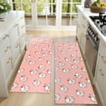 thumbnail image 4 of Kitchen Rugs Sets Of 2,Pink Cow Strawberry Pattern Anti Fatigue Kitchen Mat Rugs Non Slip Washable,Decorative Kitchen Floor Mats for Kitchen,Sink,Laundry,17"X47", 4 of 5