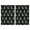 Black Christmas Tree, variant on 2 Pcs Funny Kitchen Towels,Blue Christmas Snowflake and Star Pattern Microfiber Dish Towels,Kitchen Tea Towels,Kitchen Towel Set (18" X 26")