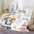 thumbnail image 2 of asddcavvf Winter Flannel Blanket Warm Blanket Air Conditioning Blanket, 2 of 6