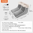 thumbnail image 5 of VEVOR Electric Foot Warmer with 6-Level Heating, Split Design Heated Slippers with Timer for Home and Office Use, 5 of 12